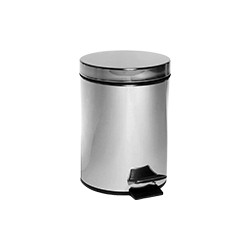 Pattumiera a pedale acciaoinox 3lt 16,7x27h