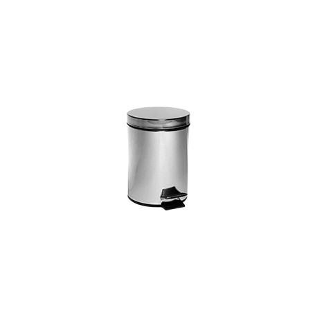Pattumiera a pedale acciaoinox 3lt 16,7x27h