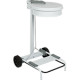 Carrello reggisacco con ruote colore bianco (sacco escluso)