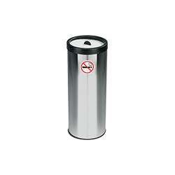 Posacenere da pavimento con sabbia inox