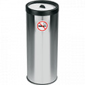 Posacenere da pavimento con sabbia inox