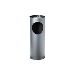 Gettacarta/posacenere grigio c/sabbia