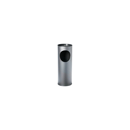 Gettacarta/posacenere grigio c/sabbia