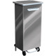 Pattumiera a pedale acciaio inox 90 lt