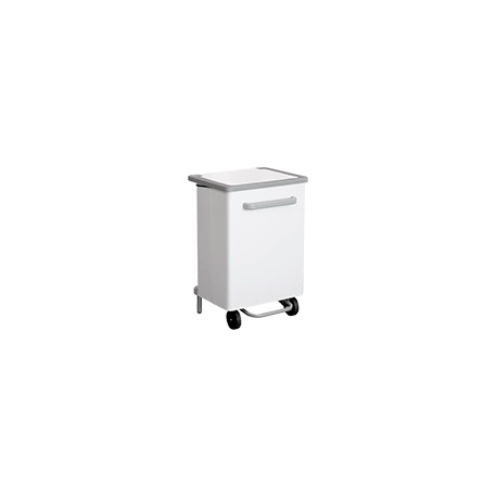 pattumiera a pedale bianca 70 lt