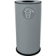 Gettacarta da pavimento 70 lt grigio