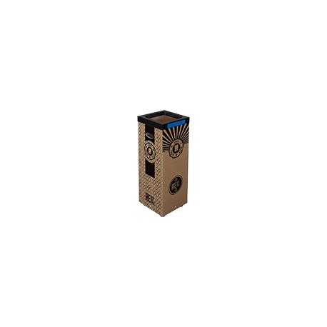 Contenitore in cartone 100lt x rifiuti in carta