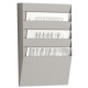 Wall organizer 6 scomparti A4 orizzontale