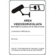 Cartello AREA SOTTOPOSTA A VIDEOSORVEGLIANZA(D. LGS. n. 101 del 10/08/18)