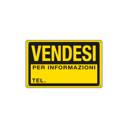 Cartello polipropilene Vendesi