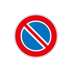 Etichetta adesiva Divieto di sosta