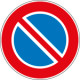 Etichetta adesiva Divieto di sosta