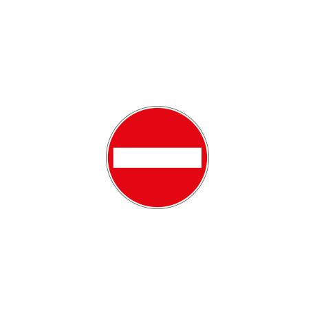Etichetta adesiva Divieto di accesso