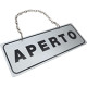 Cartello "Aperto / Chiuso"