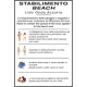 Cartello per stabilimenti balneari bilingue personalizzabile