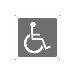 Cartello informazione disabile
