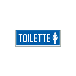Cartello TOILETTE DONNE