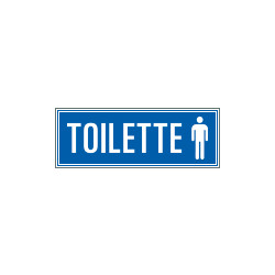 Cartello TOILETTE UOMINI