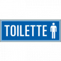 Cartello TOILETTE UOMINI