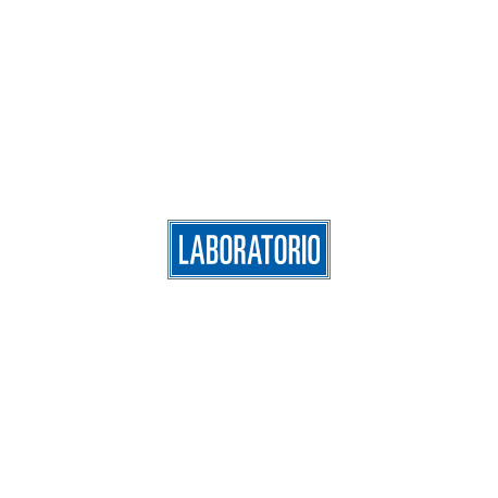 Cartello aziendale Laboratorio
