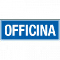 Cartello aziendale Officina