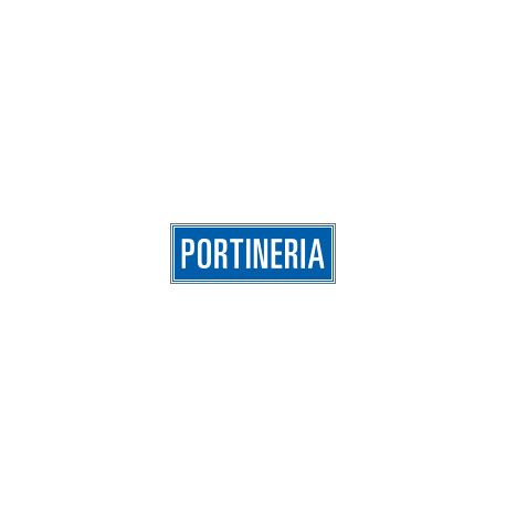 Cartello aziendale Portineria