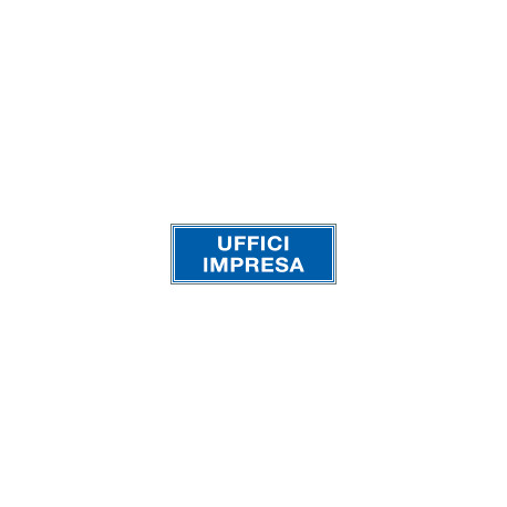 Cartello aziendale Uffici impresa