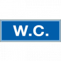 Cartello aziendale W. C.