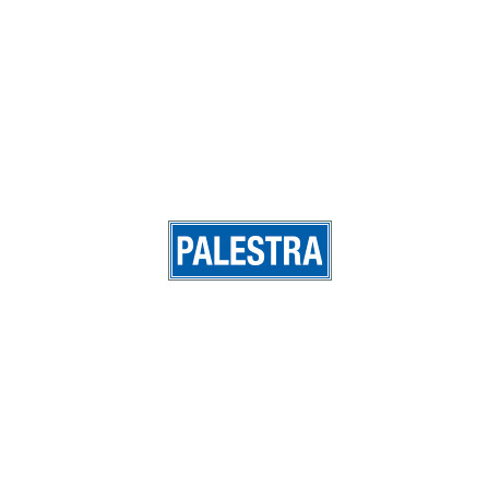 Cartello aziendale Palestra