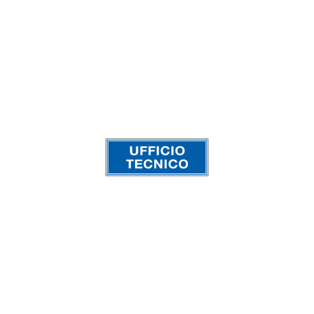 Cartello aziendale Ufficio tecnico