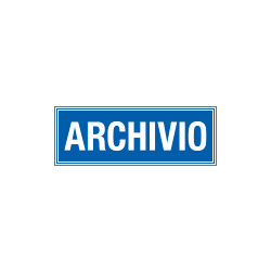 Cartello aziendale Archivio