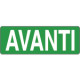 Foglio n. 1 etichette adesive fondo verde avanti