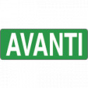 Foglio n. 1 etichette adesive fondo verde avanti