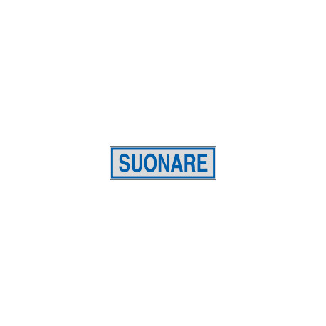 Etichette argento SUONARE