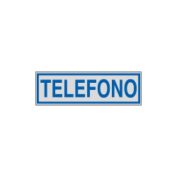 Etichette argento TELEFONO