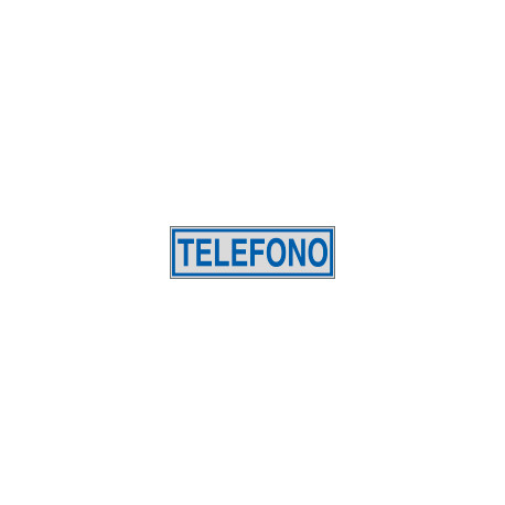 Etichette argento TELEFONO