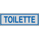 Etichette argento TOILETTE