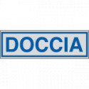 Etichette argento DOCCIA