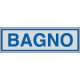 Etichette argento BAGNO