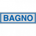 Etichette argento BAGNO