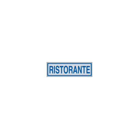 Etichette argento RISTORANTE