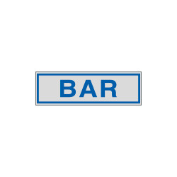 Etichette argento BAR