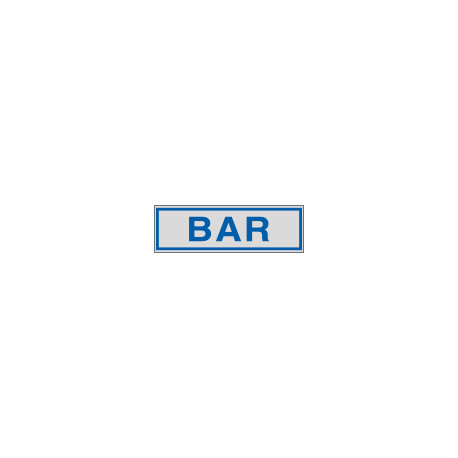 Etichette argento BAR
