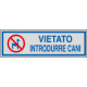Etichette argento vietato INTRODURRE CANI
