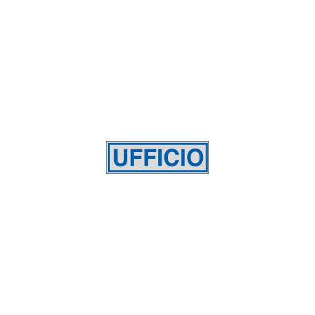 Etichette argento UFFICIO