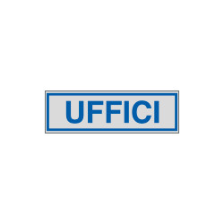 Etichette argento UFFICI