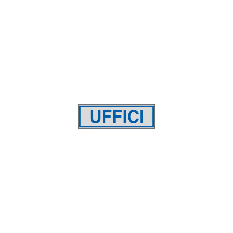 Etichette argento UFFICI