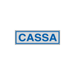 Etichette argento CASSA