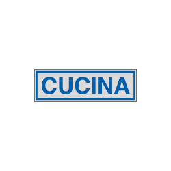Etichette argento CUCINA