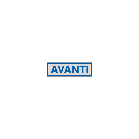 Etichette argento avanti